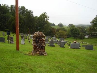 Cherokee Baptist Church Cemetery. Click for full size. Cherokee Baptist Church Cemetery image. Click for full size.