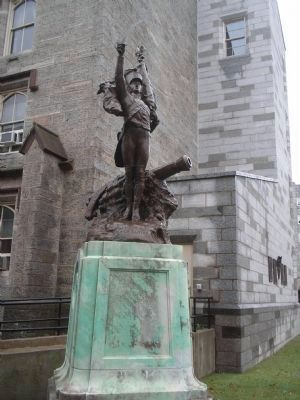 Cadet Monument. Click for full size. Cadet Monument image. Click for full size.