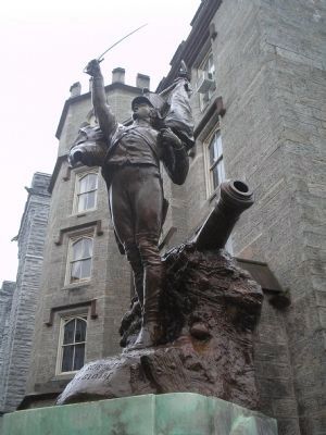 Cadet Monument Statue. Click for full size. Cadet Monument Statue image. Click for full size.