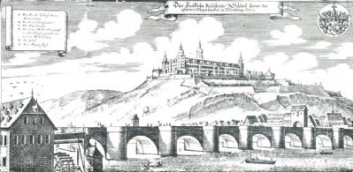 The Mill, the Old Main Bridge, and the Marienberg Fortress image. Click for full size.