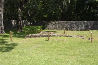 Fort Dorchester , site of the powder magazine image. Click for full size.