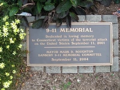 Danbury 9-11 Memorial Marker image. Click for full size.
