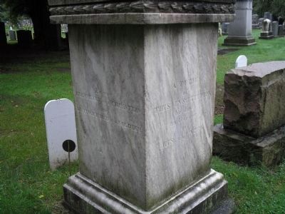 Wood Monument Marker (Right & Rear). Click for full size. Wood Monument Marker (Right & Rear) image. Click for full size.