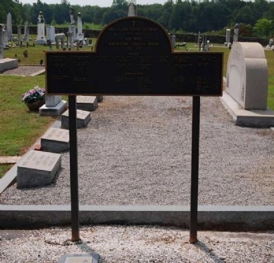 Rev. Clark Berry Stewart and Family Marker image. Click for full size.