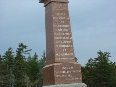 <i>Carricks of Whitehaven</i> Shipwreck Memorial. Click for full size. <i>Carricks of Whitehaven</i> Shipwreck Memorial image. Click for full size.