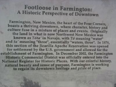 Footloose in Farmington Marker image. Click for full size.
