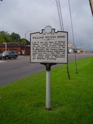 William Nelson Home Marker. Click for full size. William Nelson Home Marker image. Click for full size.