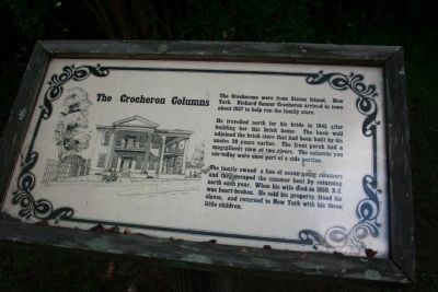 The Crocheron Columns Marker image. Click for full size.
