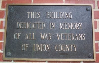 American Legion Post Building in Memorial Park Marker image. Click for full size.