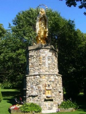 Saint Anne's Shrine: Mary, Our Lady of Lourdes Statue image. Click for full size.