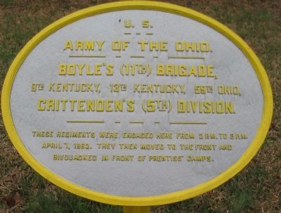 Boyle's Brigade Tablet image. Click for full size.