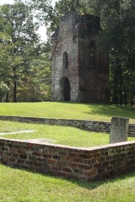 Parish Church of St. George, Bell Tower as mentioned, and Cemetery image. Click for full size.