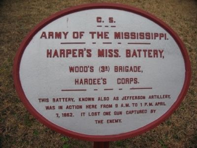 Harper's Mississippi Battery Tablet. Click for full size. Harper's Mississippi Battery Tablet image. Click for full size.