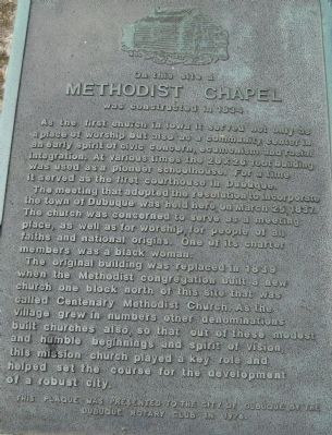 Methodist Chapel Marker image. Click for full size.