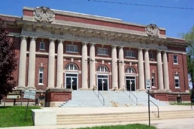 Allen County Memorial Hall. Click for full size. Allen County Memorial Hall image. Click for full size.