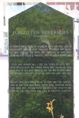 Korean War Memorial (reverse) image. Click for full size.