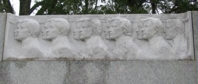 Relief on the Right Side of the Monument image. Click for full size.