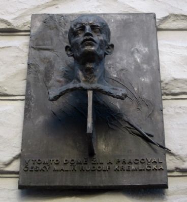 Rudolf Kremlička Marker. Click for full size. Rudolf Kremlička Marker image. Click for full size.