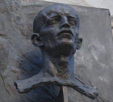 Rudolf Kremlička Marker - Closeup of Bust image. Click for full size.