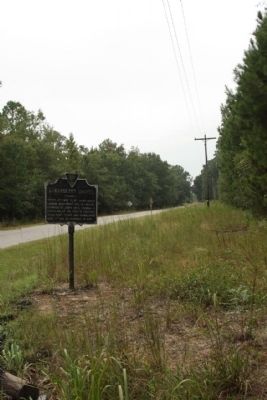Strawberry Chapel Marker seen along Strawberry Church Road image. Click for full size.