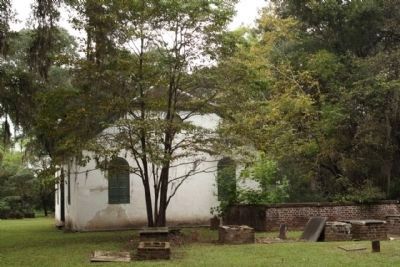 Strawberry Chapel with cemetery. Click for full size. Strawberry Chapel with cemetery image. Click for full size.