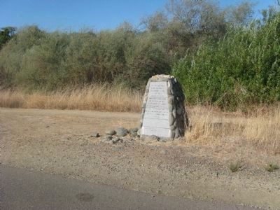Rancho Rio de los Americanos Marker. Click for full size. Rancho Rio de los Americanos Marker image. Click for full size.