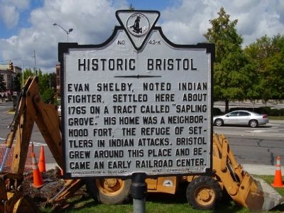 Historic Bristol Marker image. Click for full size.