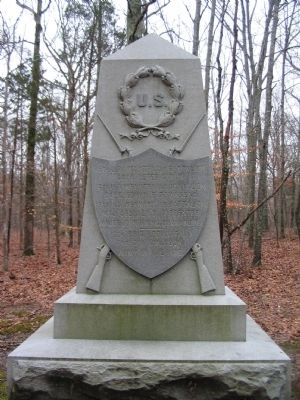 US Regulars Inantry Monument. Click for full size. US Regulars Inantry Monument image. Click for full size.