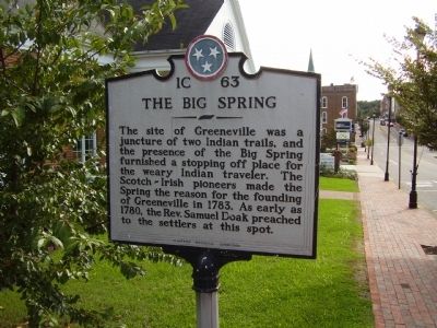 The Big Spring Marker image. Click for full size.