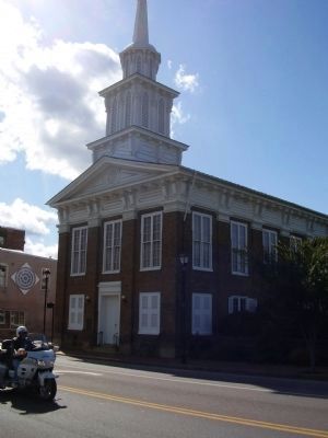 Greeneville Cumberland Presbyterian Church. Click for full size. Greeneville Cumberland Presbyterian Church image. Click for full size.