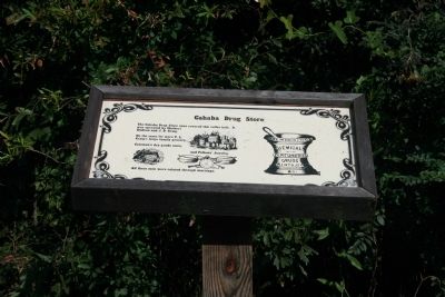 Cahaba Drug Store Marker. Click for full size. Cahaba Drug Store Marker image. Click for full size.
