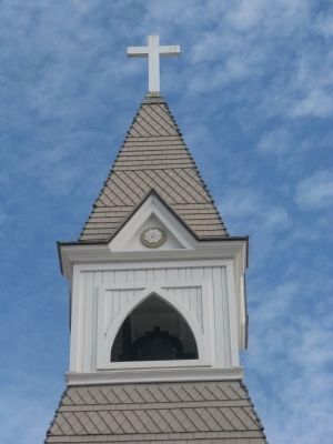 Steeple as Noted in Marker Text image. Click for full size.