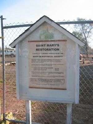 Sign at Site Prior to Renovation – December 6, 2005 image. Click for full size.