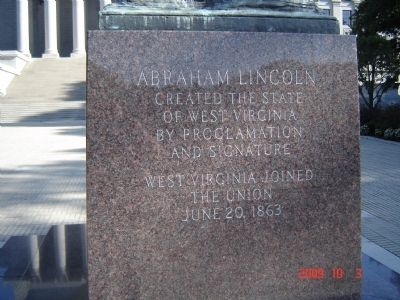 Abraham Lincoln Walks At Midnight Monument image. Click for full size.