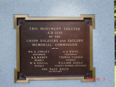 Union Civil War Monument Marker image. Click for full size.