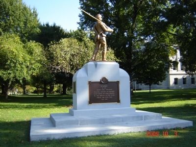 Union Civil War Monument Marker image. Click for full size.