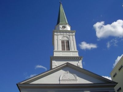 First Presbyterian Church Steeple image. Click for full size.
