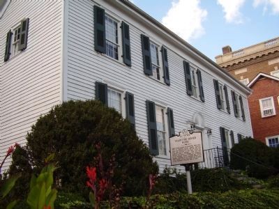 Valentine Sevier Home and Marker image. Click for full size.