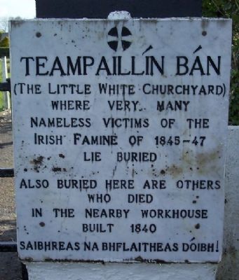 Teampaillín Bán Marker. Click for full size. Teampaillín Bán Marker image. Click for full size.