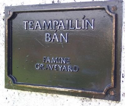 Teampaillín Bán Marker. Click for full size. Teampaillín Bán Marker image. Click for full size.