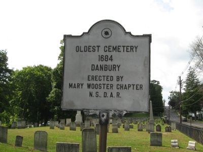 Oldest Cemetery 1684 Marker image. Click for full size.