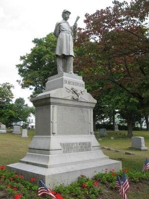 Monument to Soldiers in Unknown Graves. Click for full size. Monument to Soldiers in Unknown Graves image. Click for full size.