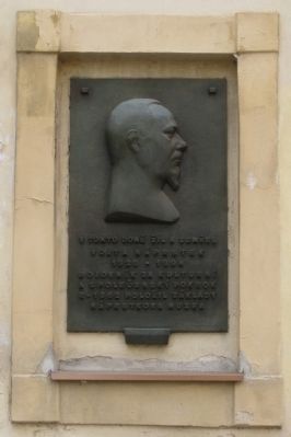 Vojta Náprstek Marker. Click for full size. Vojta Náprstek Marker image. Click for full size.