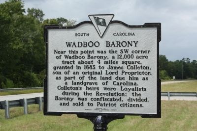 Wadboo Barony Marker image. Click for full size.