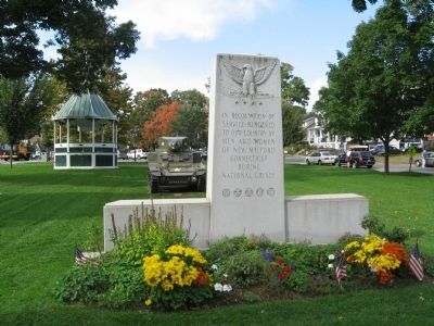 New Milford Veterans Monument image. Click for full size.