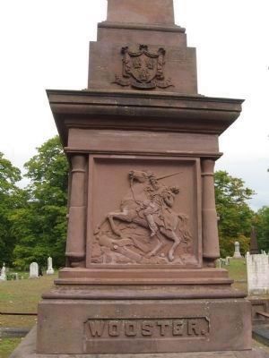 David Wooster Monument. Click for full size. David Wooster Monument image. Click for full size.