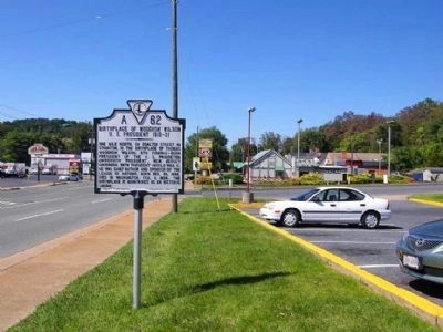 Birthplace of Woodrow Wilson Marker image. Click for full size.