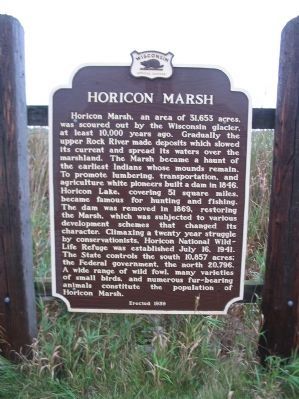 Horicon Marsh Marker image. Click for full size.