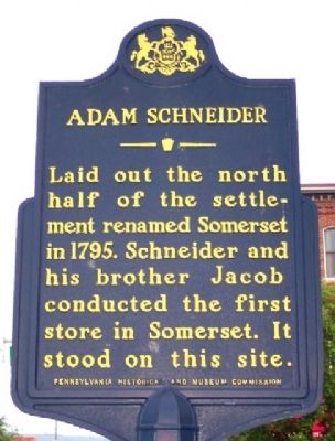 Adam Schneider Marker. Click for full size. Adam Schneider Marker image. Click for full size.