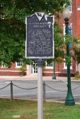 Laurens Historic District Marker image. Click for full size.